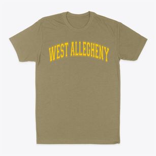 West Allegheny High School Varsity Arch Classic Dad T-Shirt