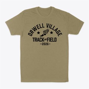 Orwell Village School Track and Field Classic Dad T-Shirt