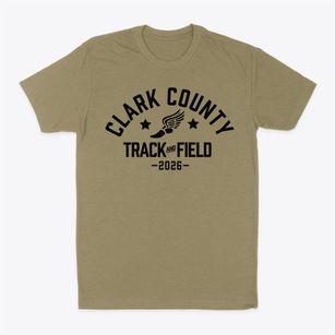 Clark County Vocational Skills Center Track and Field Classic Dad T-Shirt