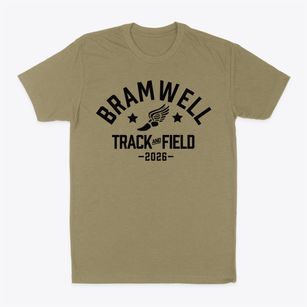 Bramwell School Track and Field Classic Dad T-Shirt