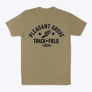 Pleasant Grove Elementary School Track and Field Classic Dad T-Shirt