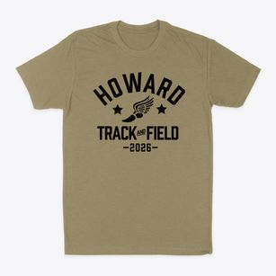 Howard Middle School Track and Field Classic Dad T-Shirt