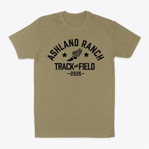 Ashland Ranch Elementary School Track and Field Classic Dad T-Shirt