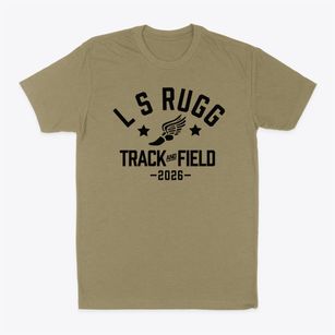 L S Rugg Elementary School Track and Field Classic Dad T-Shirt