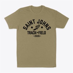 Saint Johns Catholic School Track and Field Classic Dad T-Shirt