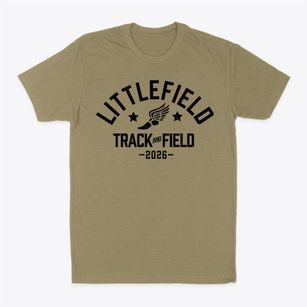 Littlefield Public School Track and Field Classic Dad T-Shirt