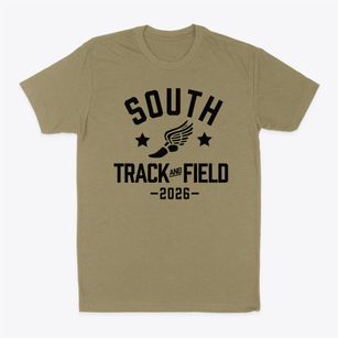 South Elementary School Track and Field Classic Dad T-Shirt