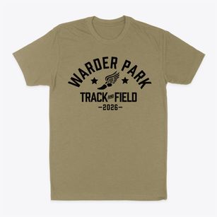 Warder Park Elementary School Track and Field Classic Dad T-Shirt