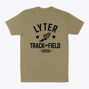Lyter Elementary School Track and Field Classic Dad T-Shirt