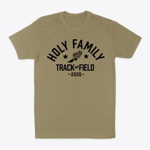 Holy Family School Track and Field Classic Dad T-Shirt