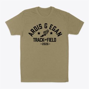 Ardis G Egan Intermediate School Track and Field Classic Dad T-Shirt