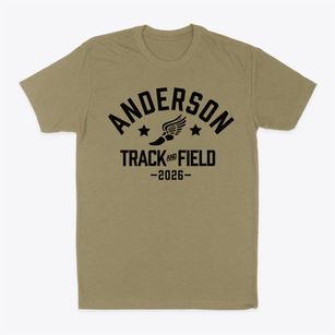 Anderson Christian School Track and Field Classic Dad T-Shirt
