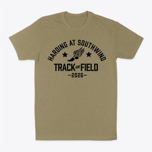 Harding Academy At Southwind Track and Field Classic Dad T-Shirt