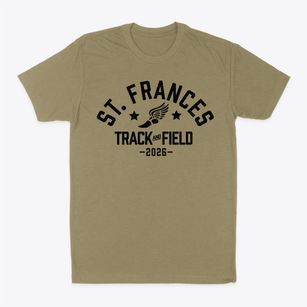 Saint Frances Of Rome School Track and Field Classic Dad T-Shirt
