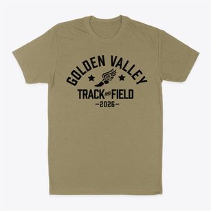 Golden Valley High School Track and Field Classic Dad T-Shirt