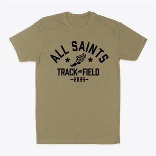 All Saints Catholic School Track and Field Classic Dad T-Shirt
