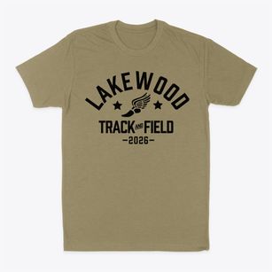 Lakewood Elementary School Track and Field Classic Dad T-Shirt