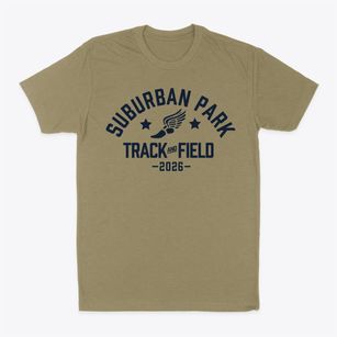 Suburban Park Elementary School Track and Field Classic Dad T-Shirt