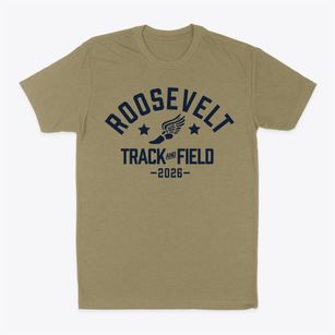 Roosevelt Elementary School Track and Field Classic Dad T-Shirt