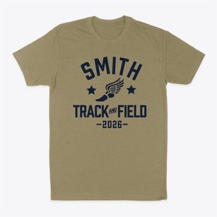 Smith Elementary School Track and Field Classic Dad T-Shirt