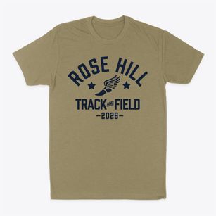 Rose Hill Middle School Track and Field Classic Dad T-Shirt