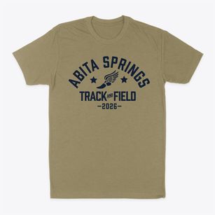 Abita Springs Middle School Track and Field Classic Dad T-Shirt
