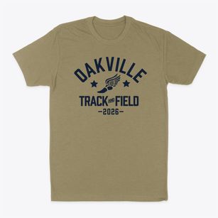 Oakville Elementary School Track and Field Classic Dad T-Shirt