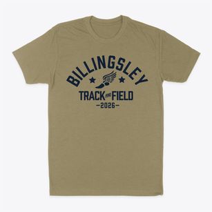 Billingsley High School Track and Field Classic Dad T-Shirt