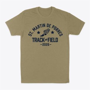 St. Martin De Porres High School Track and Field Classic Dad T-Shirt