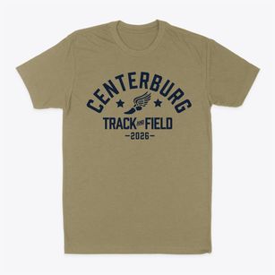 Centerburg High School Track and Field Classic Dad T-Shirt