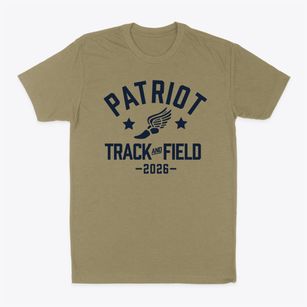 Patriot Elementary School Track and Field Classic Dad T-Shirt