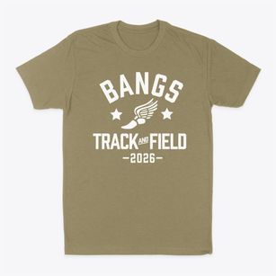 Bangs High School Track and Field Classic Dad T-Shirt
