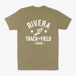 Simon Rivera High School Track and Field Classic Dad T-Shirt