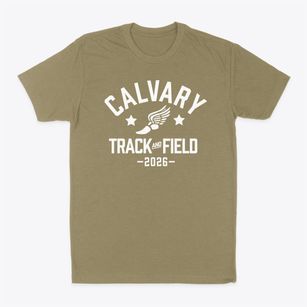 Calvary Christian School Track and Field Classic Dad T-Shirt