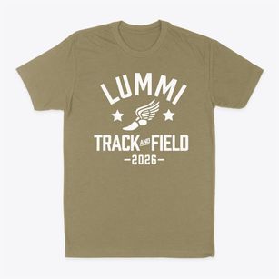 Lummi Nation School Track and Field Classic Dad T-Shirt