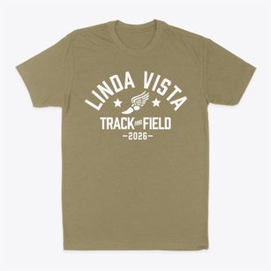 Linda Vista Elementary School Track and Field Classic Dad T-Shirt