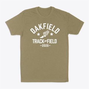 Oakfield Middle School Track and Field Classic Dad T-Shirt