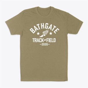 Bathgate Elementary School Track and Field Classic Dad T-Shirt