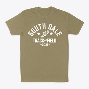 South Dale Middle School Track and Field Classic Dad T-Shirt