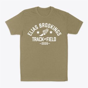 Elias Brookings Elementary School Track and Field Classic Dad T-Shirt