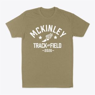 Mckinley Elementary School Track and Field Classic Dad T-Shirt
