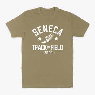 Seneca Middle School Track and Field Classic Dad T-Shirt