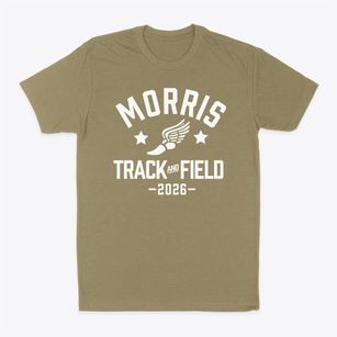 Morris Elementary School Track and Field Classic Dad T-Shirt