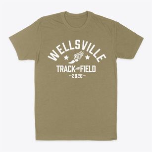 Wellsville Middle School Track and Field Classic Dad T-Shirt