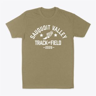 Sauquoit Valley Middle School Track and Field Classic Dad T-Shirt