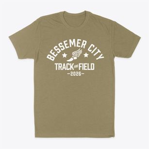 Bessemer City Middle School Track and Field Classic Dad T-Shirt