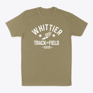 Whittier Middle School Track and Field Classic Dad T-Shirt