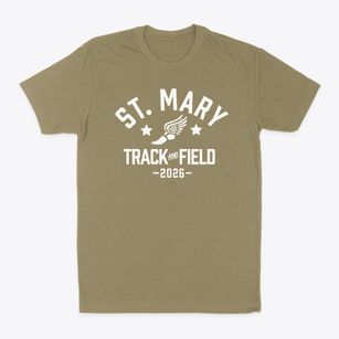 Saint Mary School Track and Field Classic Dad T-Shirt