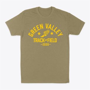 Green Valley Elementary School Track and Field Classic Dad T-Shirt