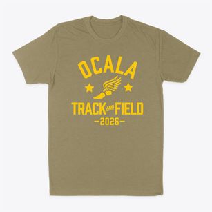 Ocala Middle School Track and Field Classic Dad T-Shirt